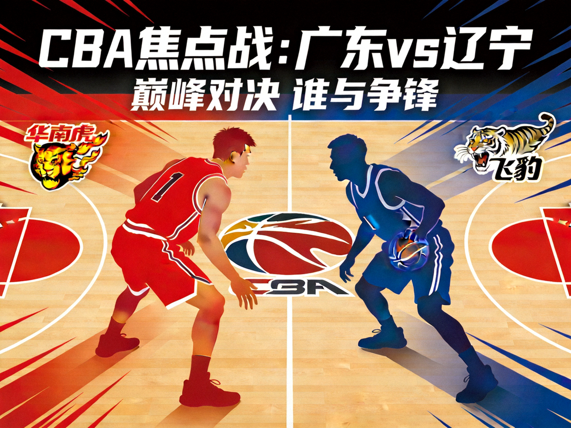 CBA篮球赛事战报文章封面图 - 广东vs辽宁焦点战